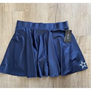 Dallas Cowboys Mini Skort Women's XL Blue Kadyluxe NWT Kate Skirt